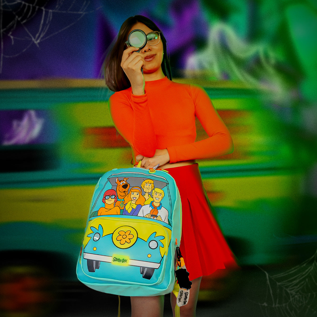 Set Mochila y Estuchera Máquina del Misterio