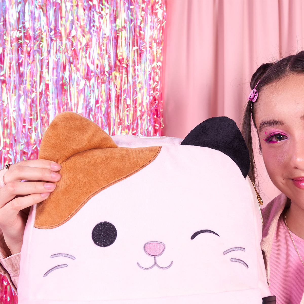Mochila Squishmallows Gato Multicolor