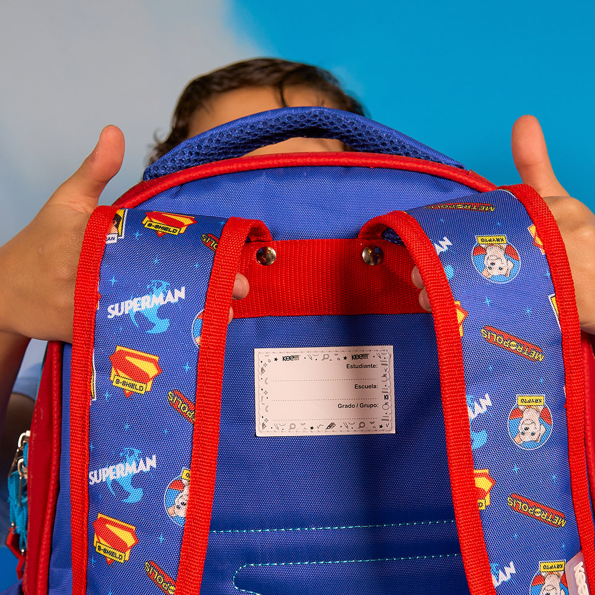 Mochila Escolar Superman Hero Armor