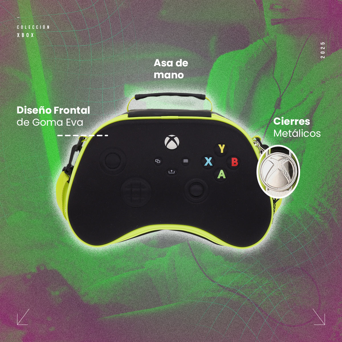 Lonchera Xbox Control Rigida - Edicion Limitada