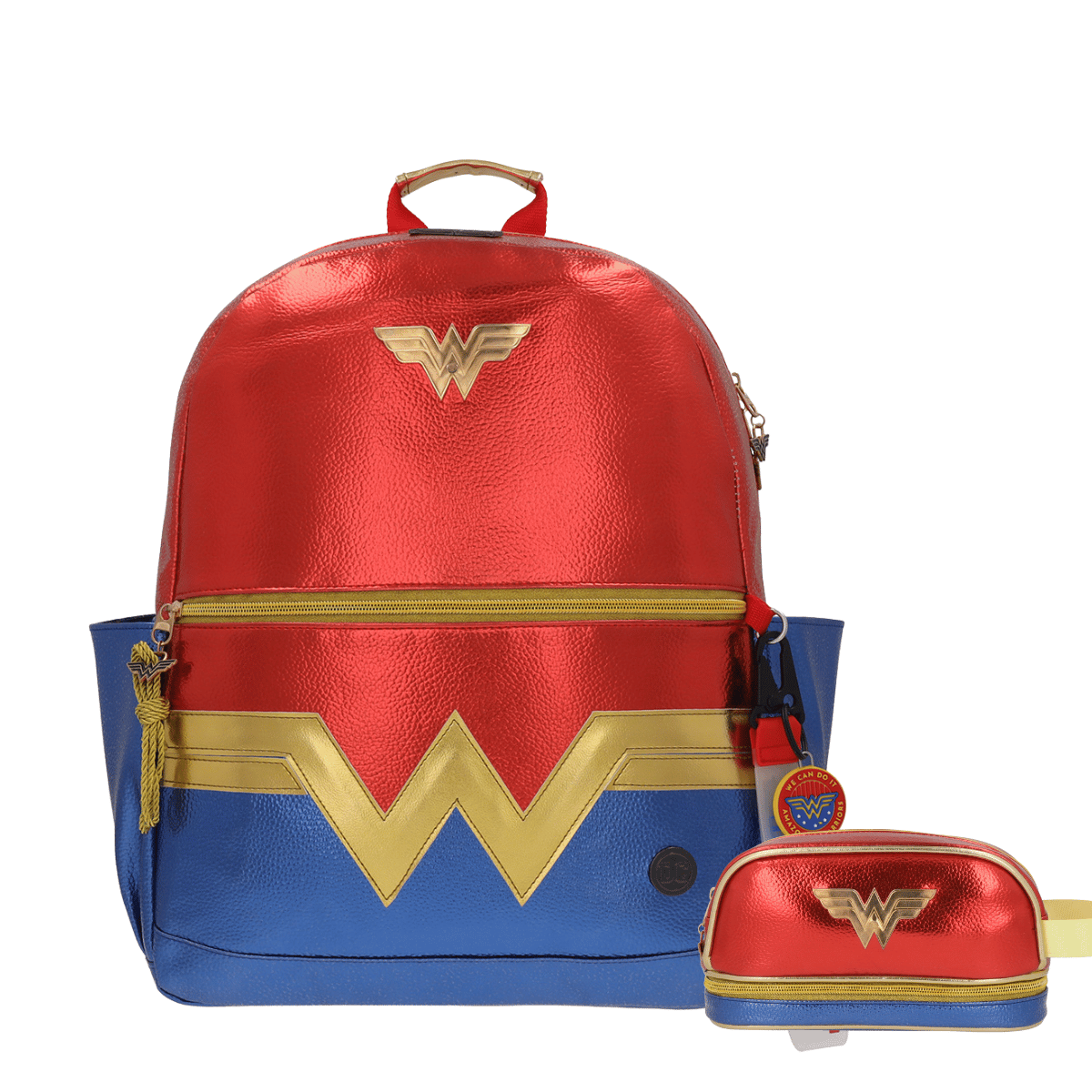 Kit de Wonder Woman: Mochila + Estuchera - Edicion Limitada - DC comics