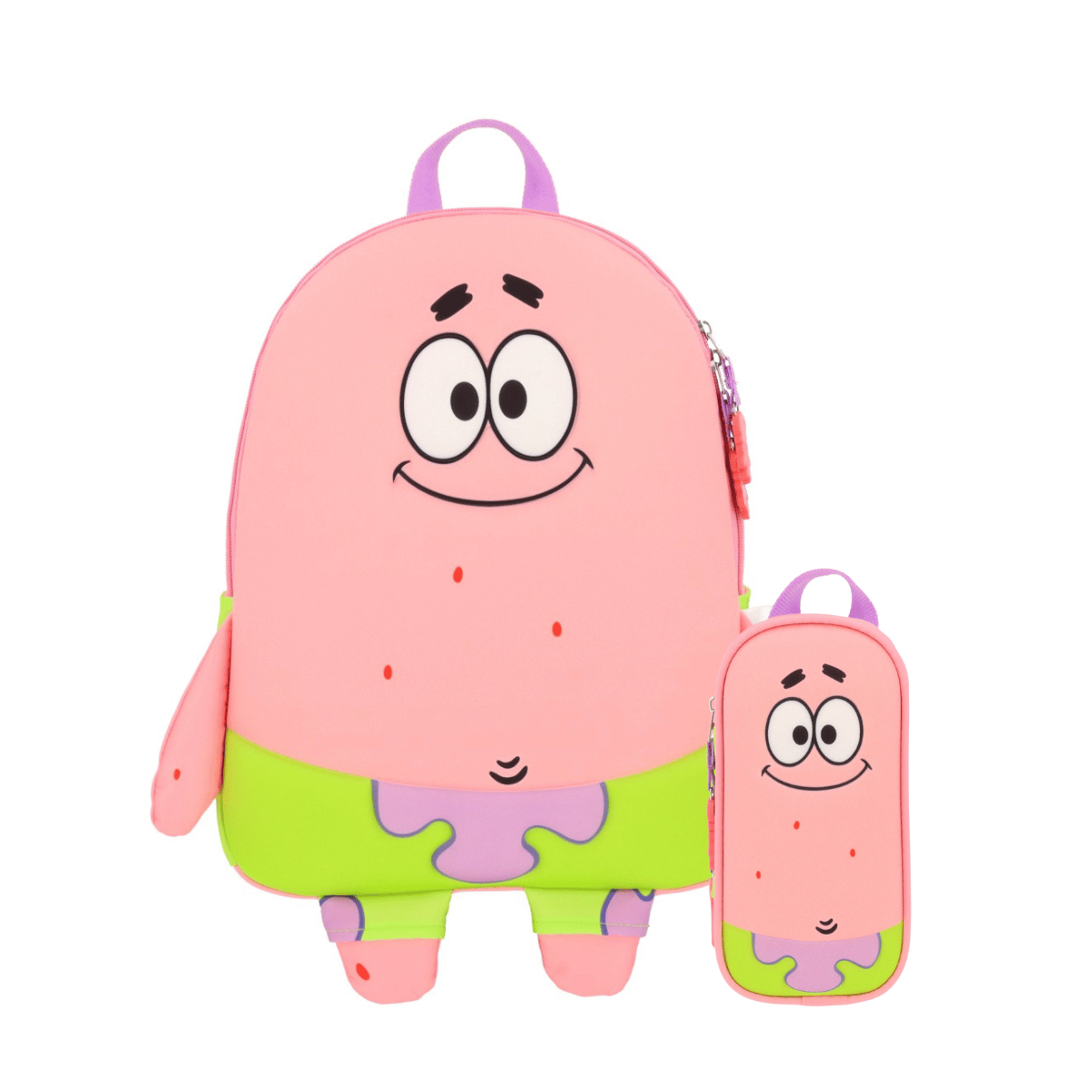 Kit Escolar Patricio Estrella Bob esponja - Mochila y lapicera