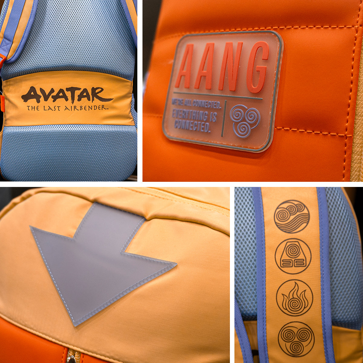 Mochila Avatar Ang Flecha Flourescente