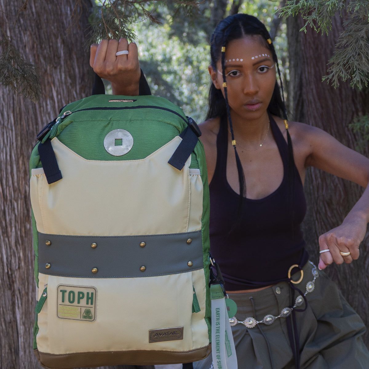 Mochila Avatar Toph Nacion De Tierra