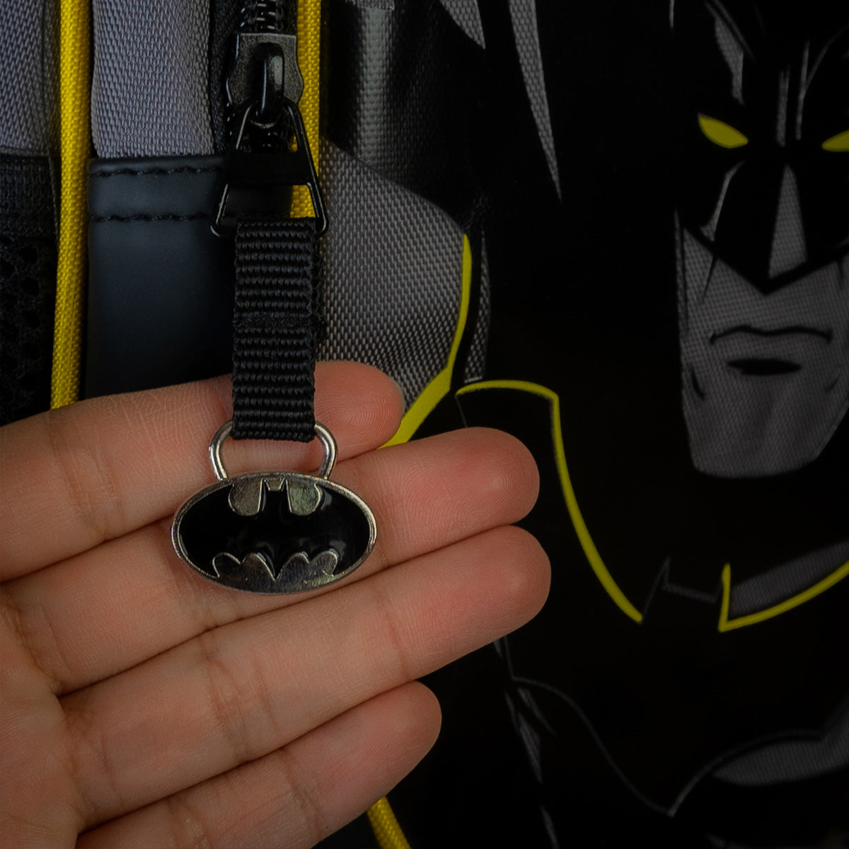 Set Escolar Mochila y Lapicera Batman con Alas