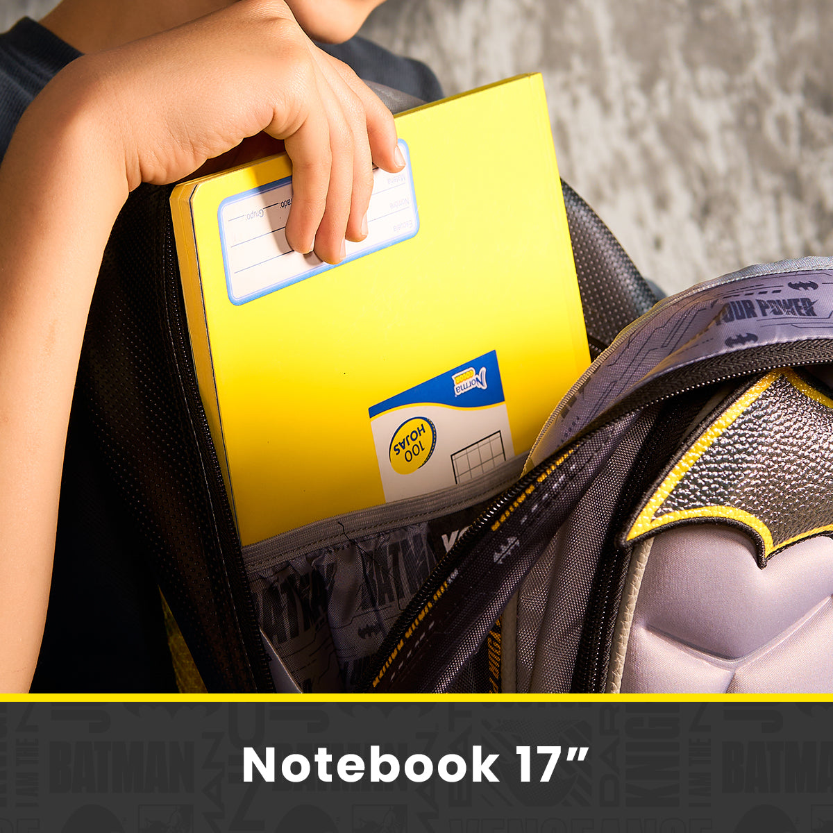 Mochila Escolar Batman Hero Armor