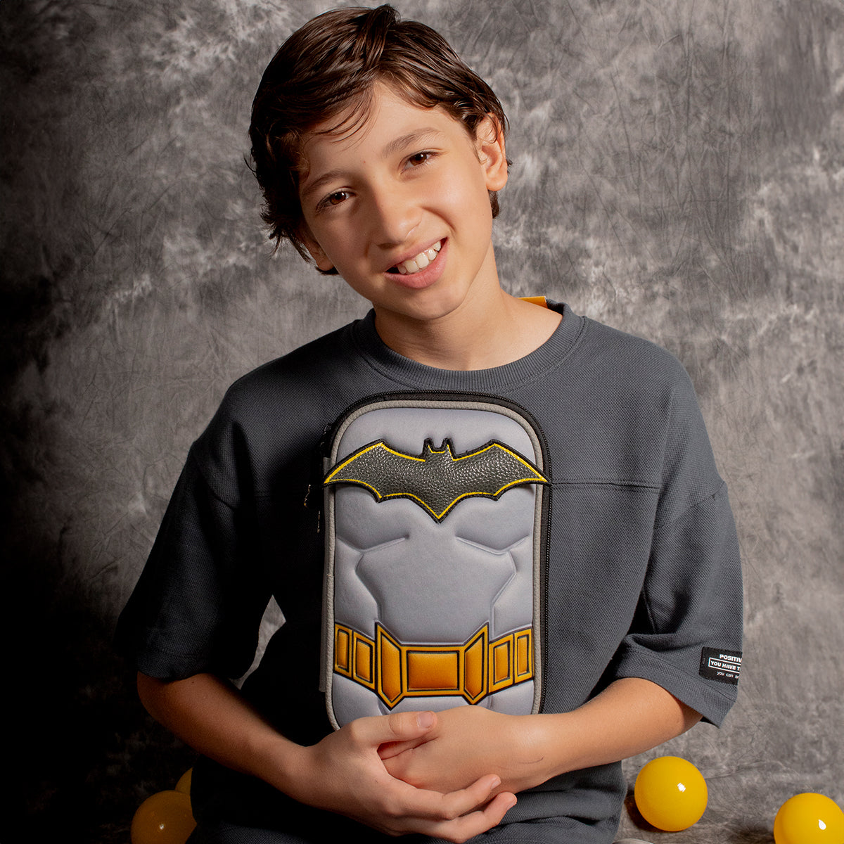 Set Mochila, Lonchera y Estuchera Escolar Batman Hero Armor