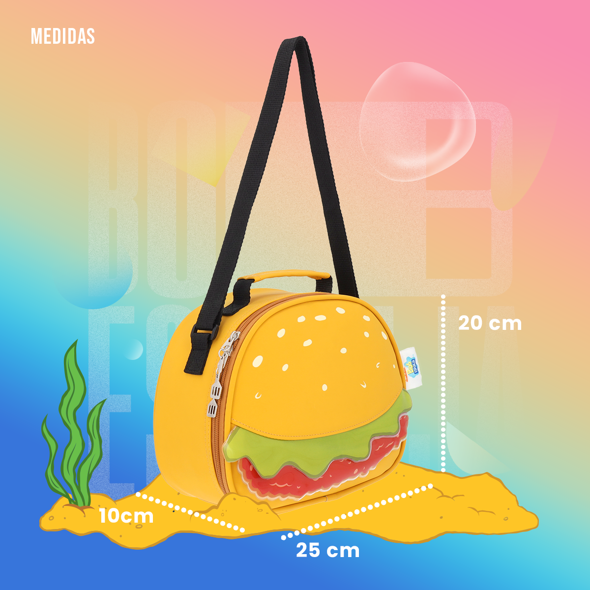 Lonchera Bob Esponja Hamburguesa