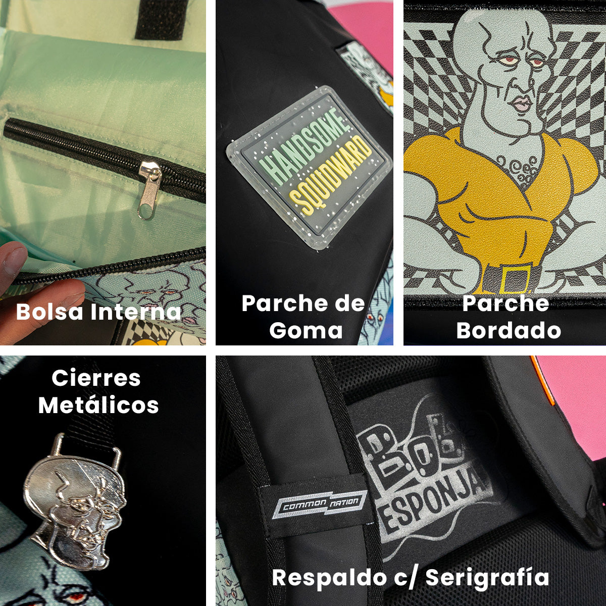 Mochila Calamardo Guapo