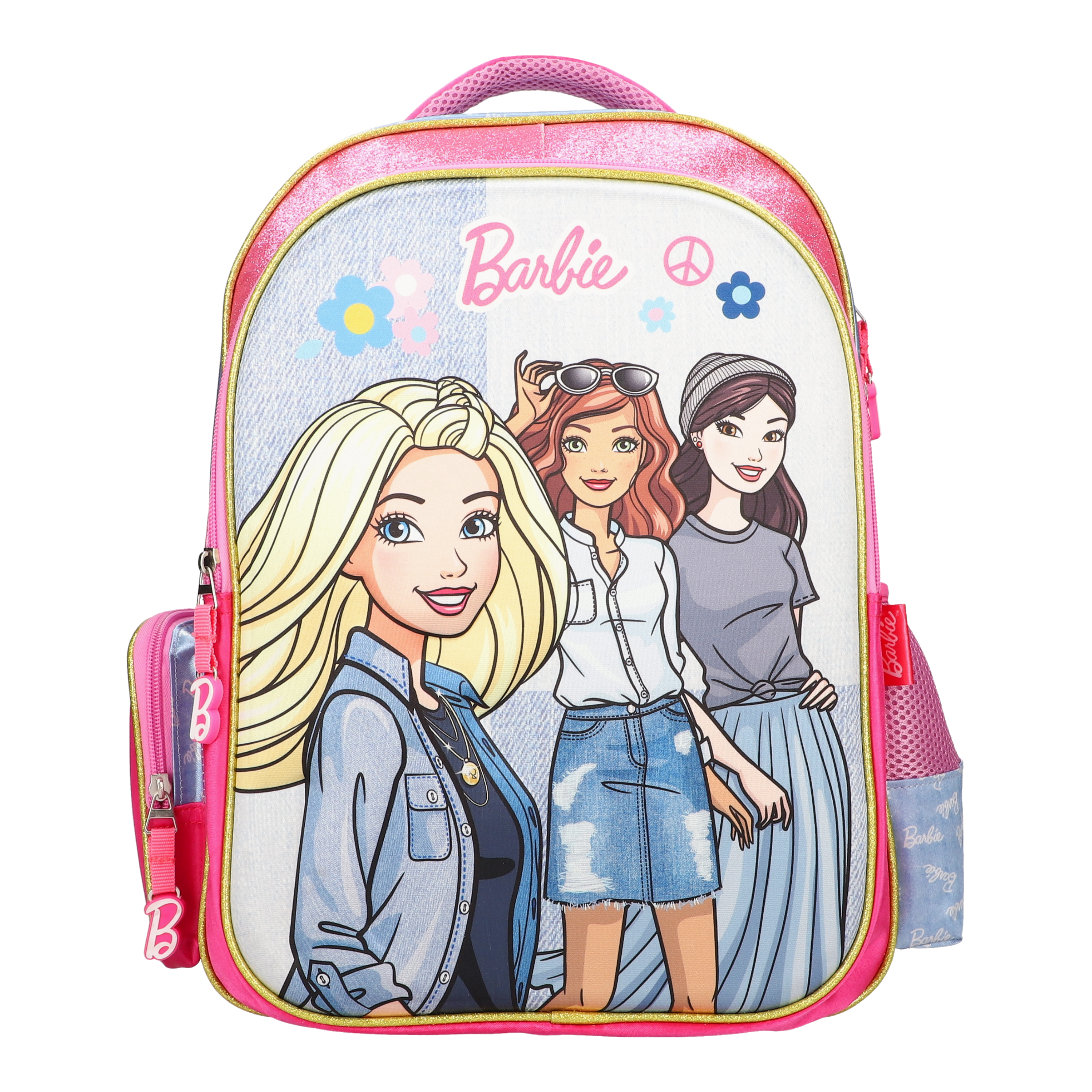 Mochila Escolar Barbie y sus Amigas