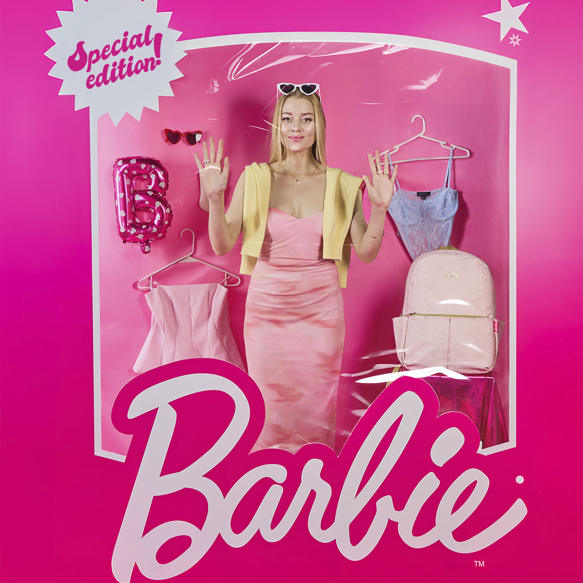 Mochila Barbie Chic Rosa