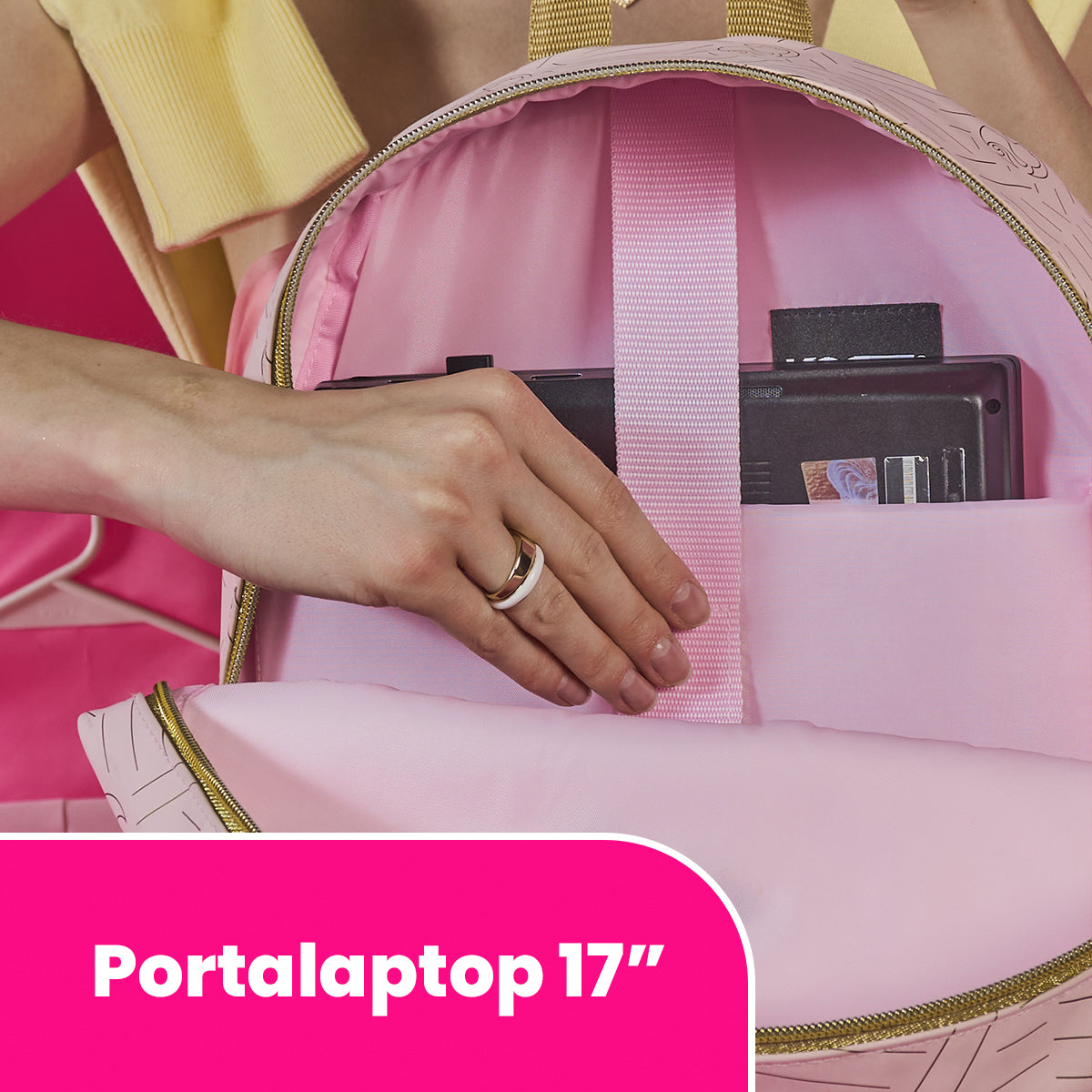 Mochila Barbie Chic Rosa