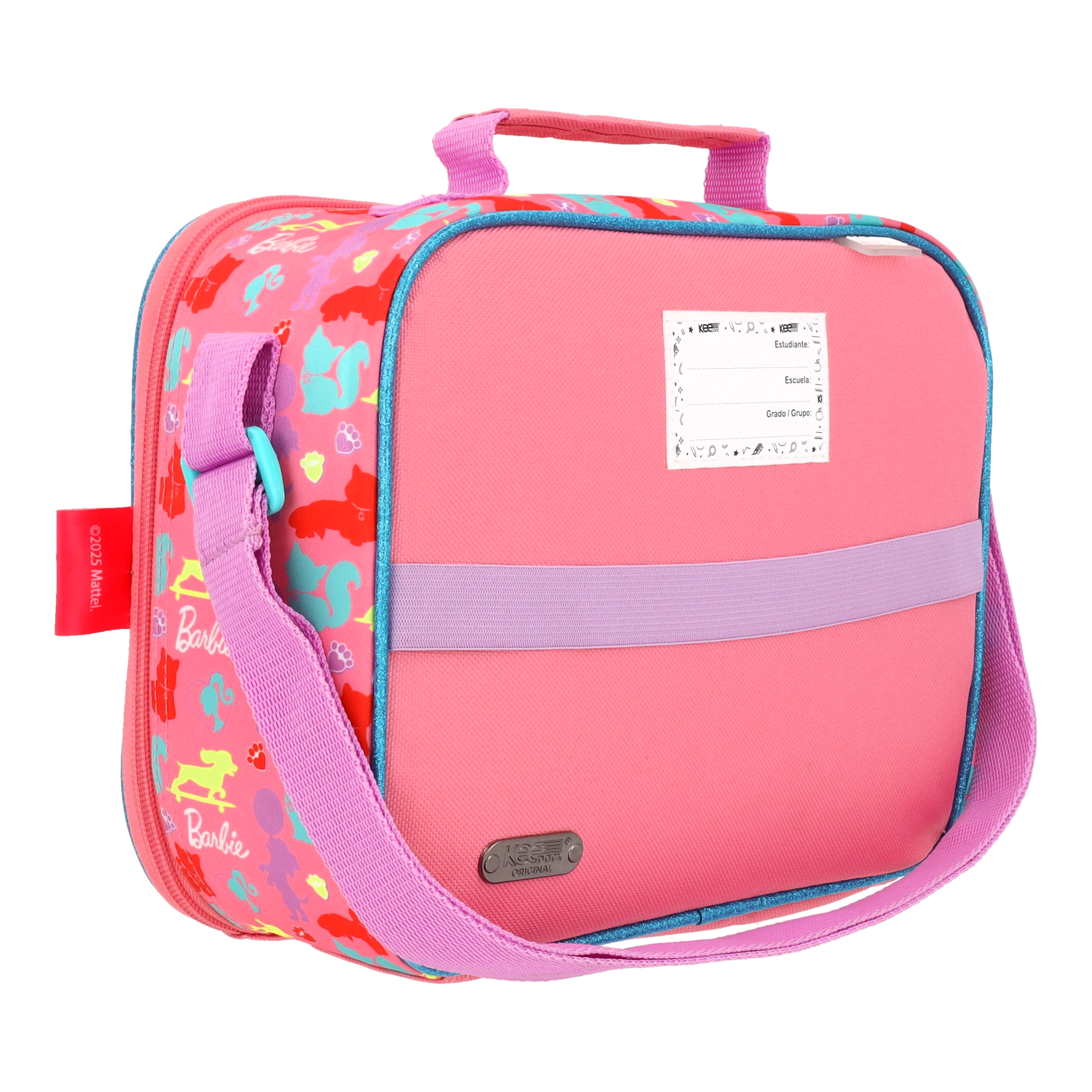 Set Mochila, Lonchera y Estuchera Barbie Kitty Vibes