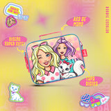 Set Mochila, Lonchera y Estuchera Barbie Kitty Vibes