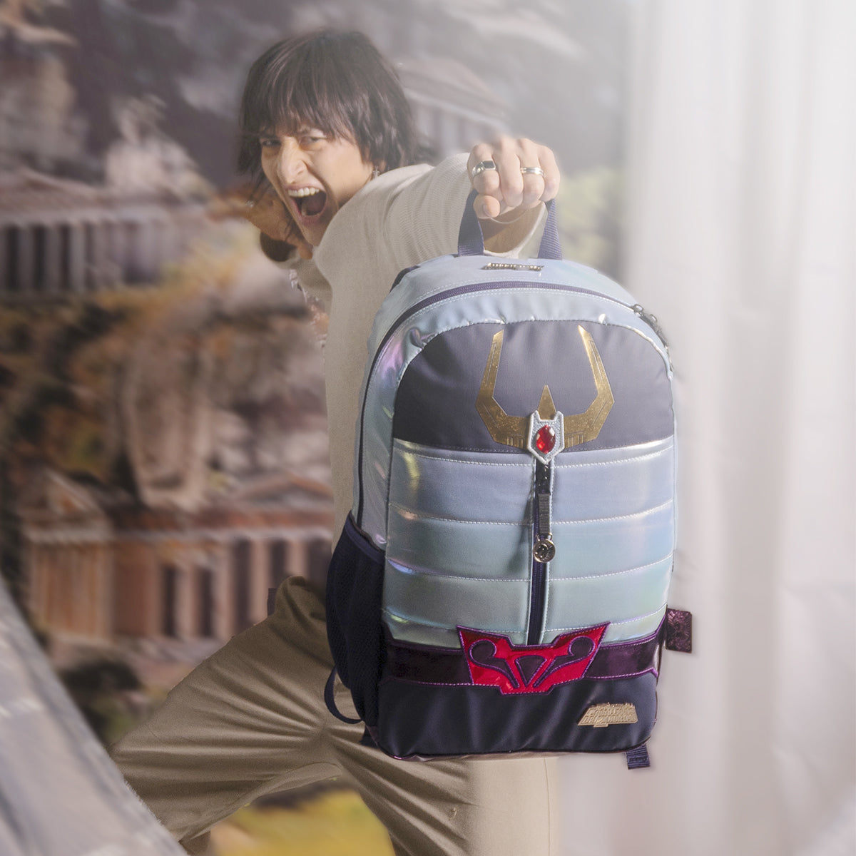 Mochila Fenix Caballeros del Zodiaco Armadura Bronce