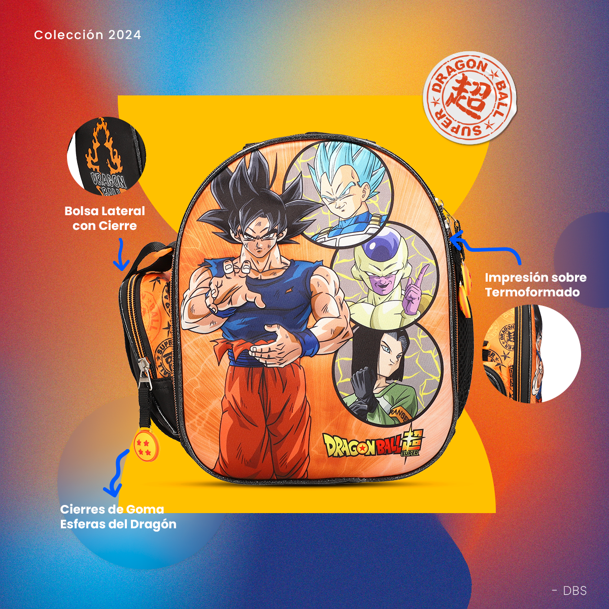 Lonchera Escolar Dragon Ball Universo 7