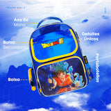 Mochila Escolar Dragon Ball Goku SSJ Blue Lenticular