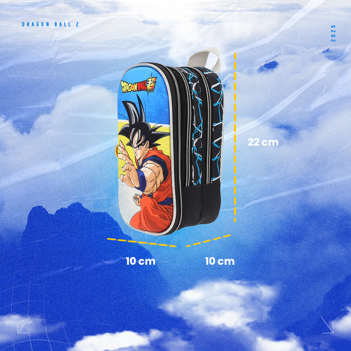 Estuchera Escolar Dragon Ball Súper Ki