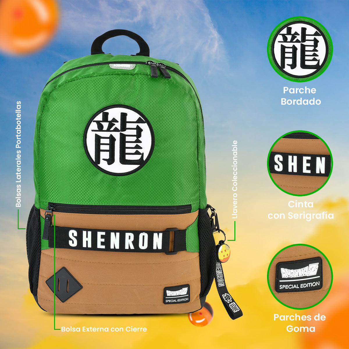 Mochila Shenlong Con Portalaptop