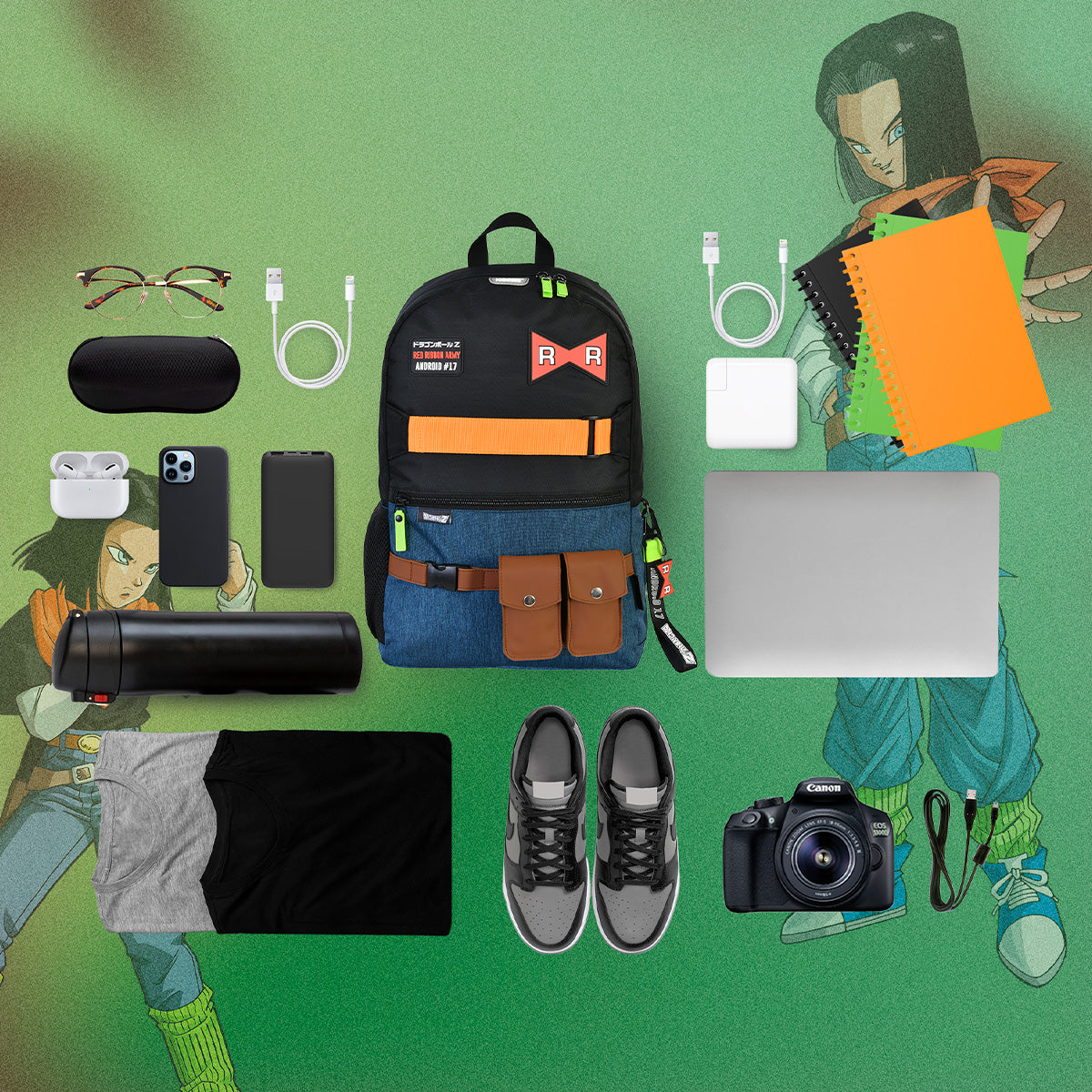 Mochila Androide 17 Dragon Ball - Edición Limitada