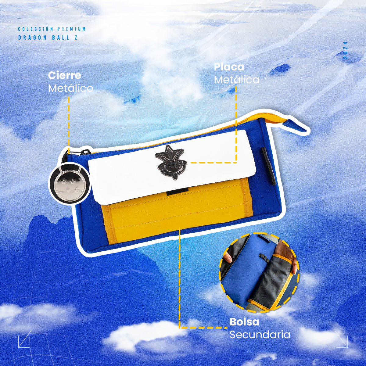 Estuche Vegeta Dragon Ball Premium Edition