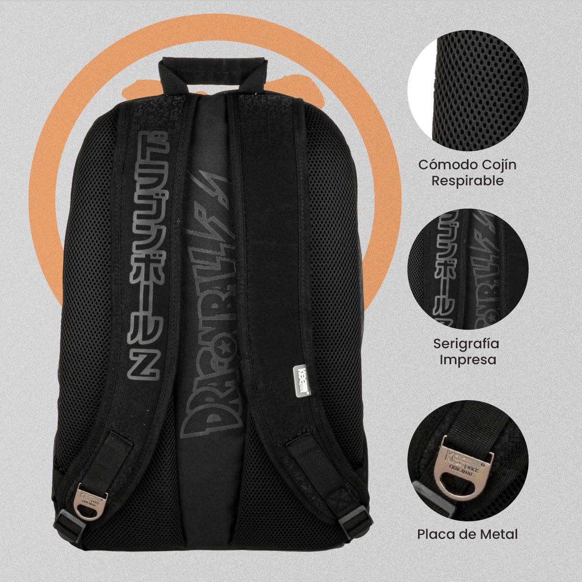 Set Mochila y Lapicera Goku Black