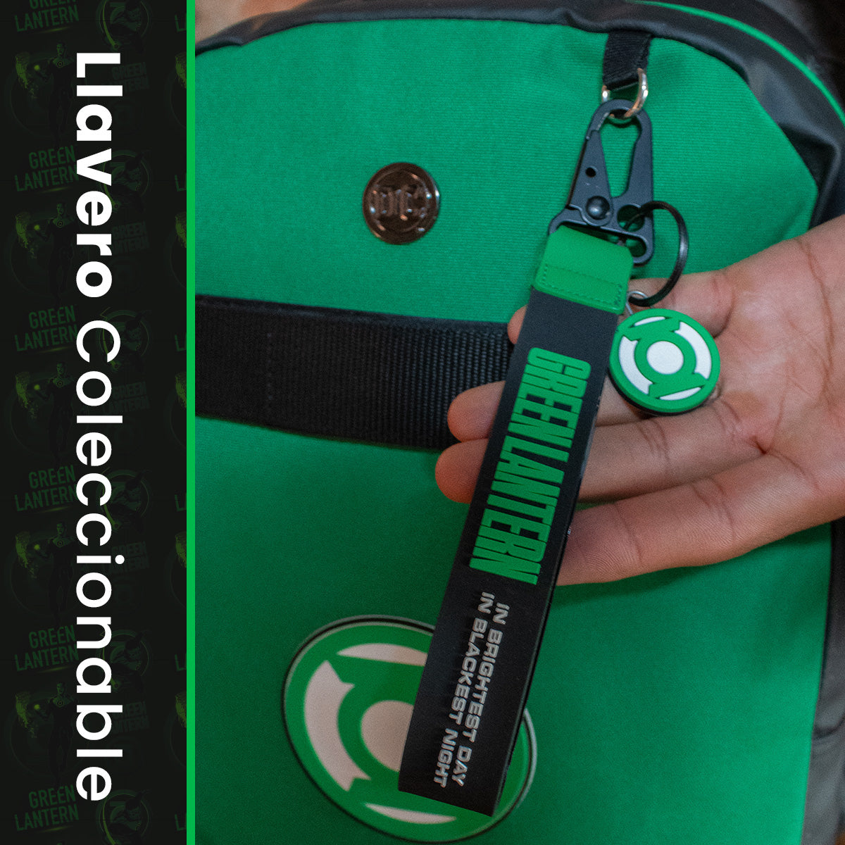 Mochila Linterna Verde - Edicion Limitada