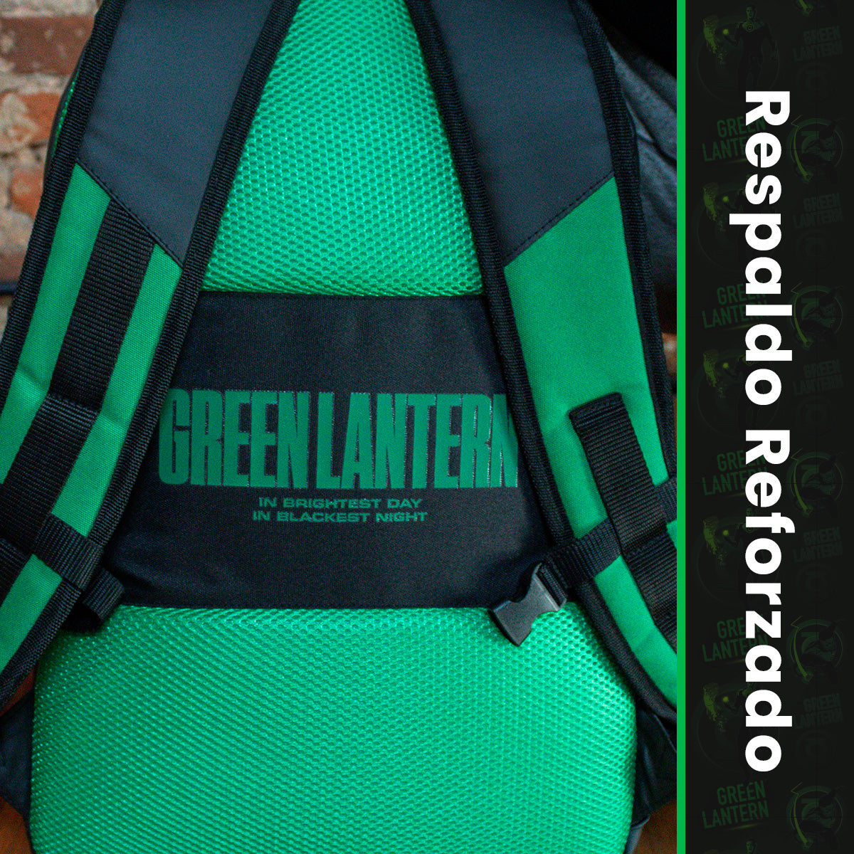 Mochila Linterna Verde - Edicion Limitada