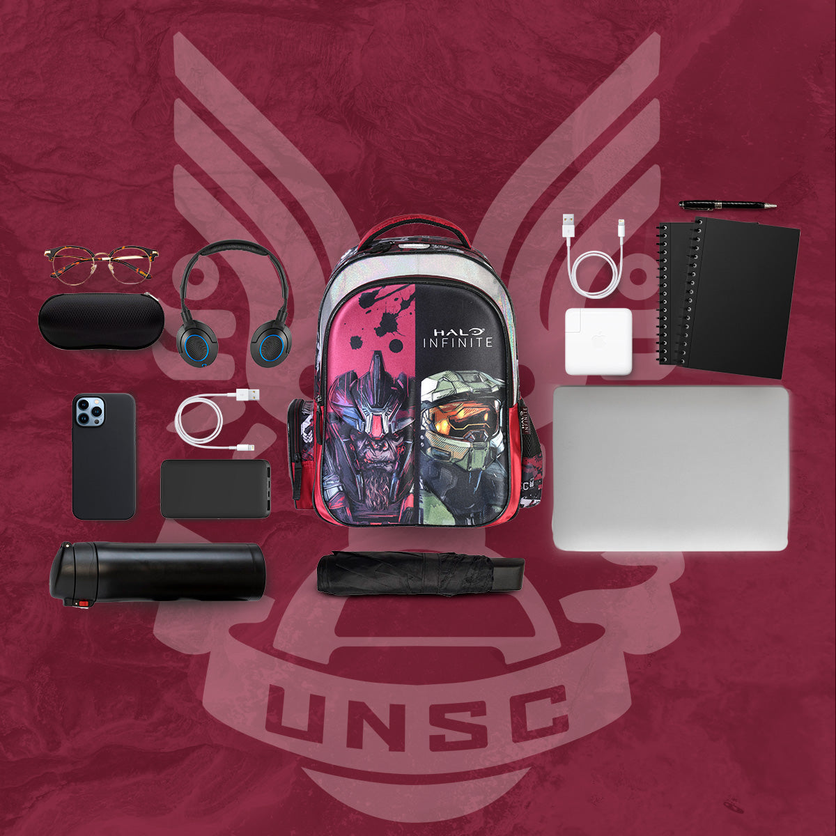 Mochila Escolar Halo Atriox