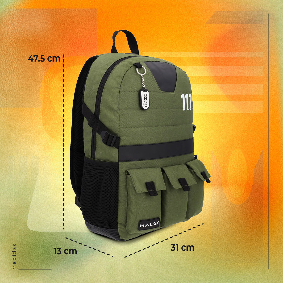 Kit Mochila Halo Edicion Legendaria CN