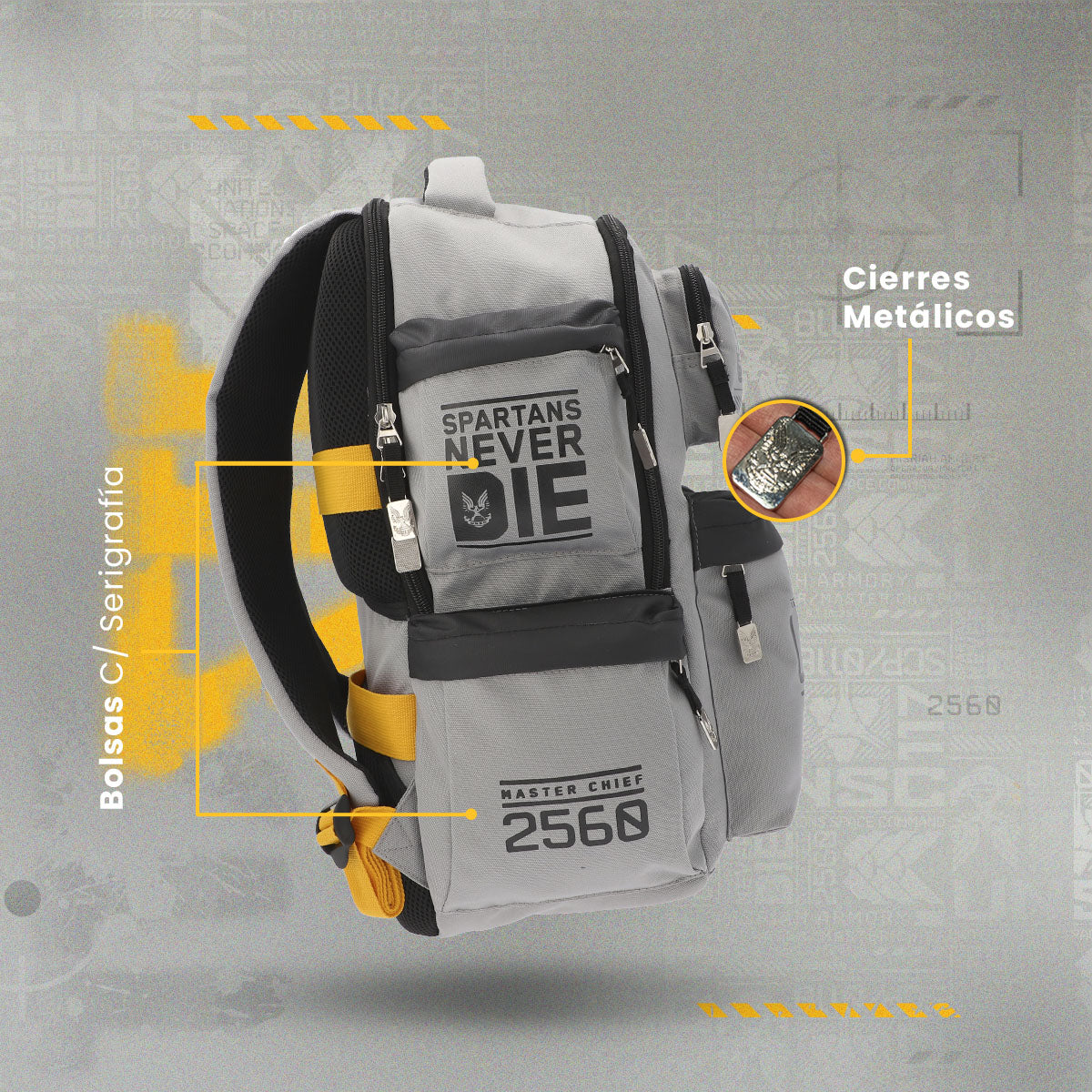Mochila Halo Táctica UNSC