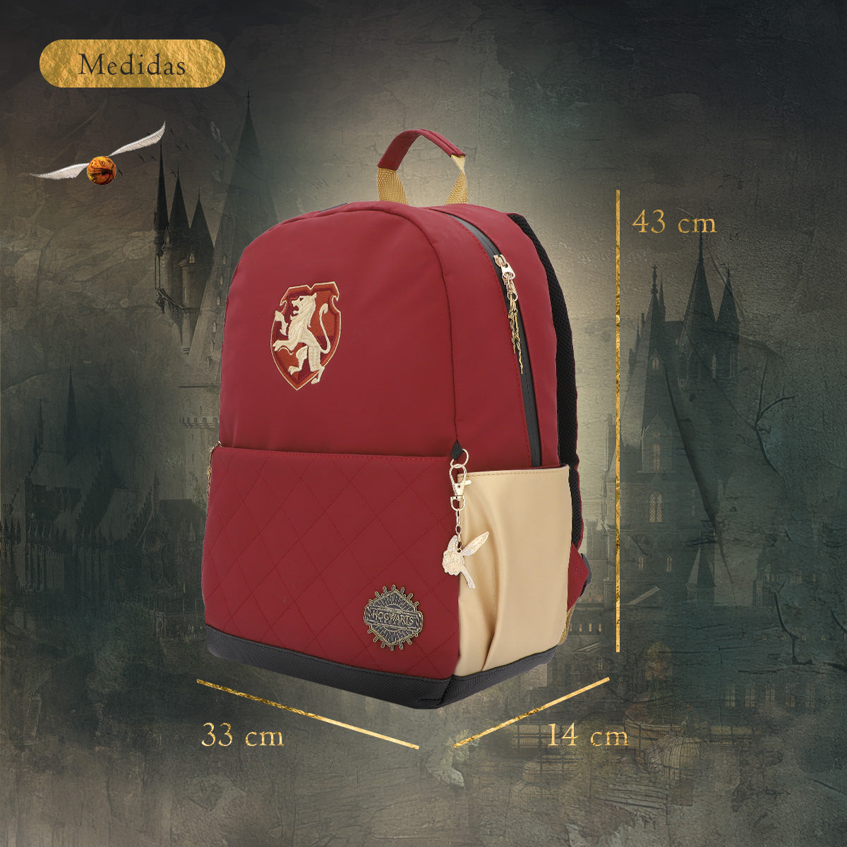 Mochila Gryffindor Hogwarts Legacy