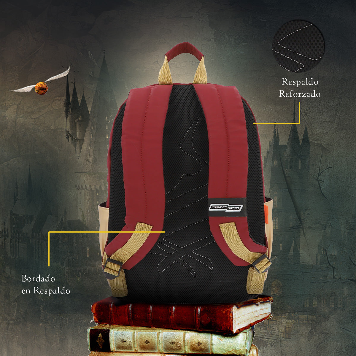 Kit Hogwarts Gryffindor: Mochila + Estuche