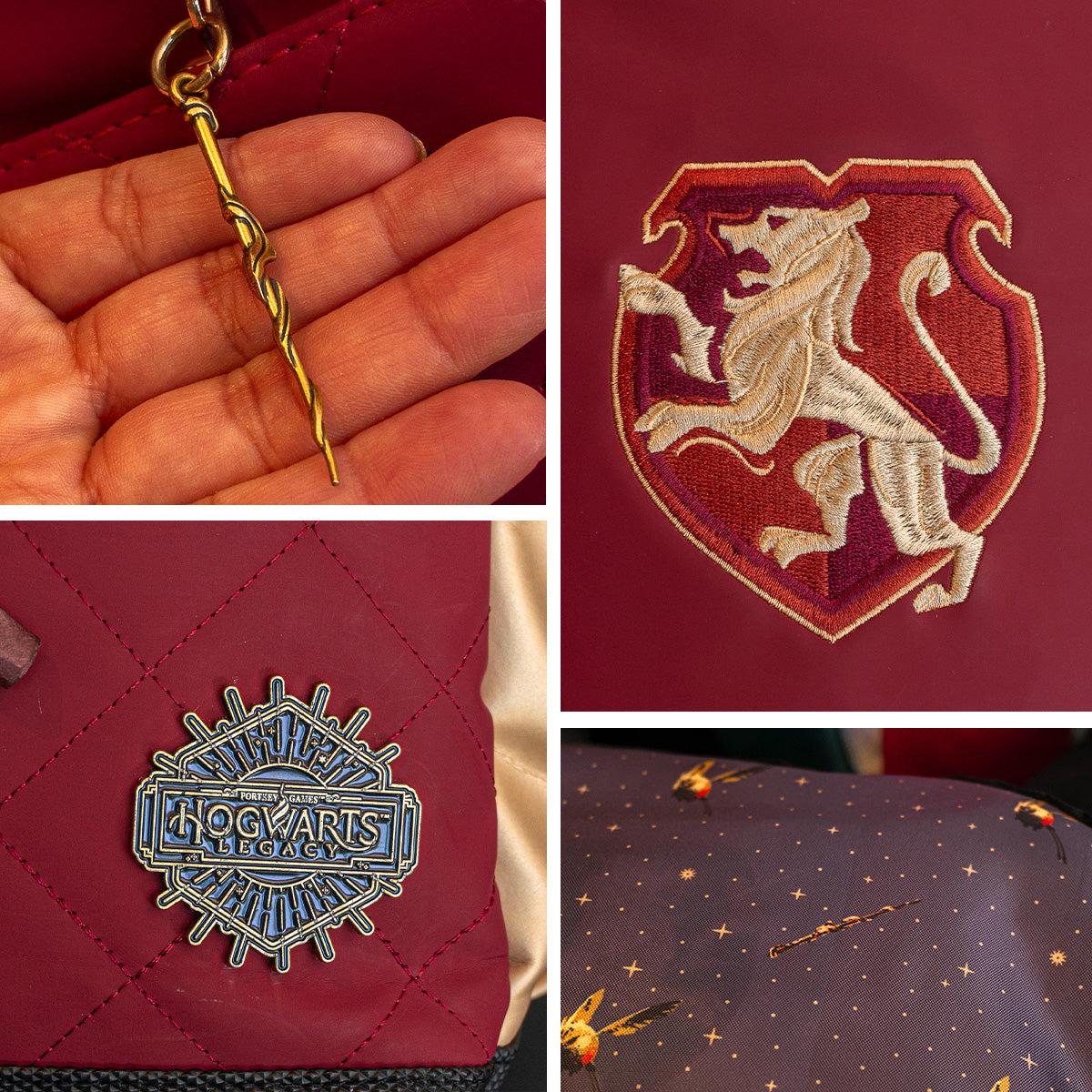 Kit Hogwarts Gryffindor: Mochila + Estuche