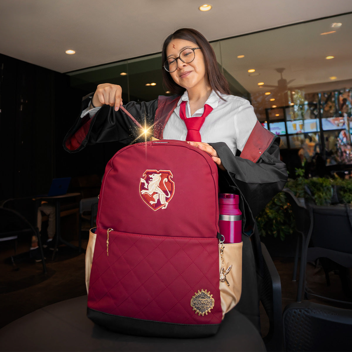 Kit Hogwarts Gryffindor: Mochila + Estuche