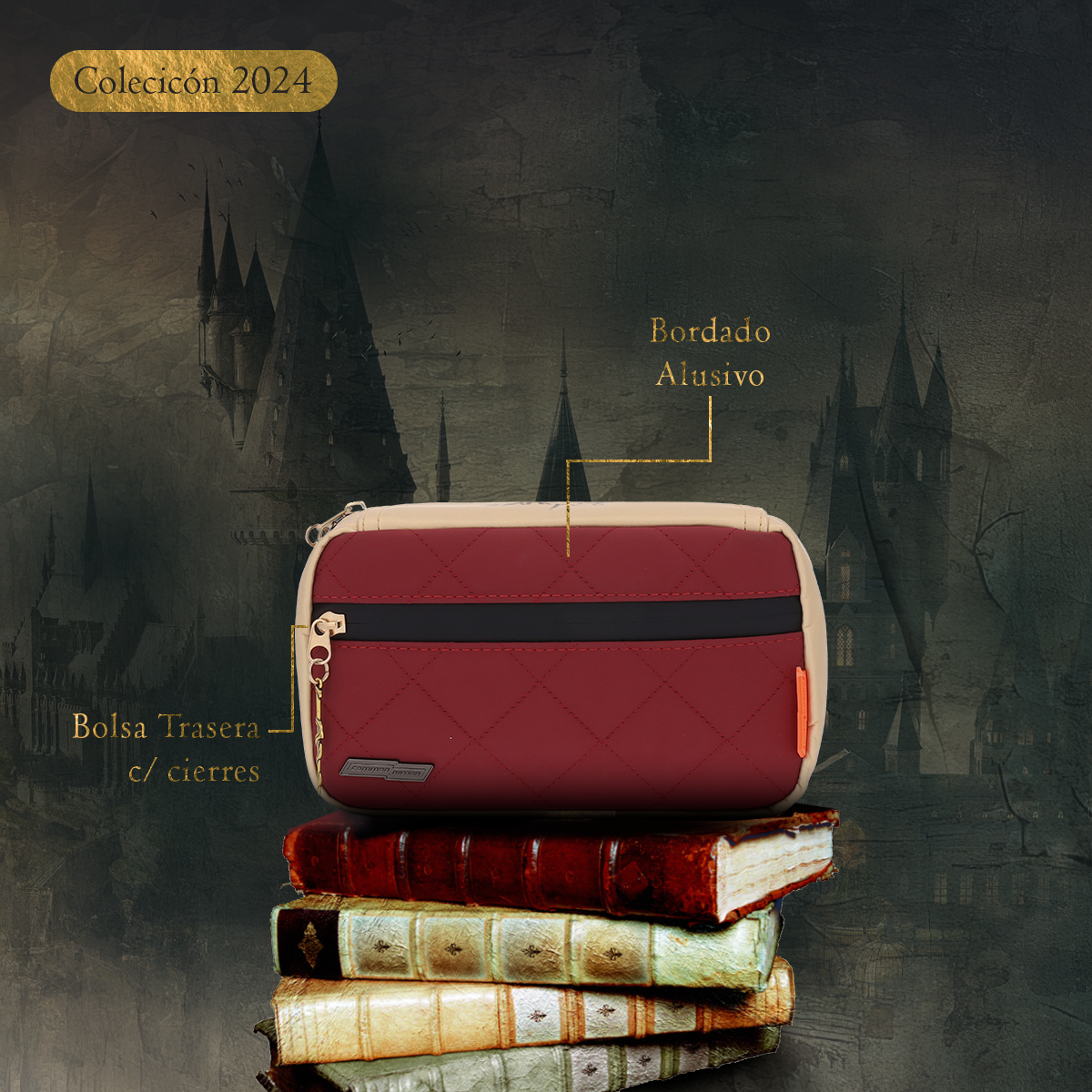 Kit Hogwarts Gryffindor: Mochila + Estuche