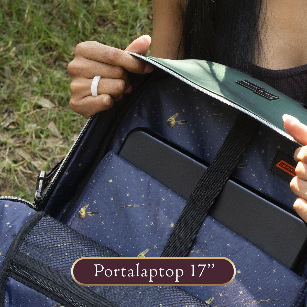 Mochila Premium Slytherin Hogwarts Legacy