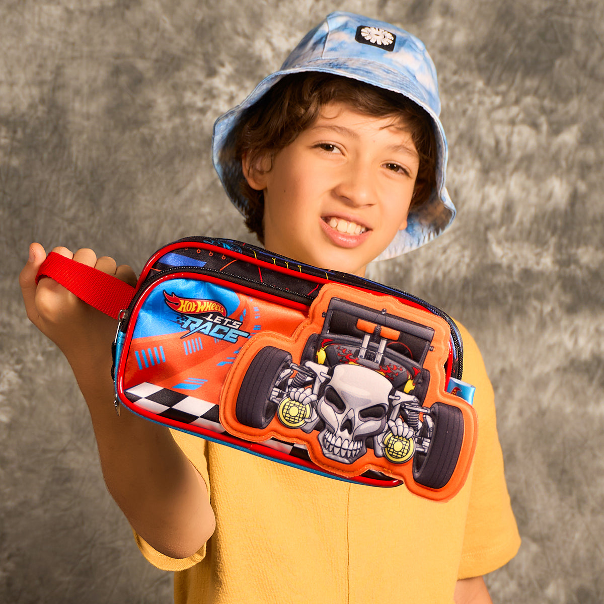 Estuchera Hot Wheels Let's Race