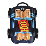 Mochila con Forma de Hot Wheels Negro