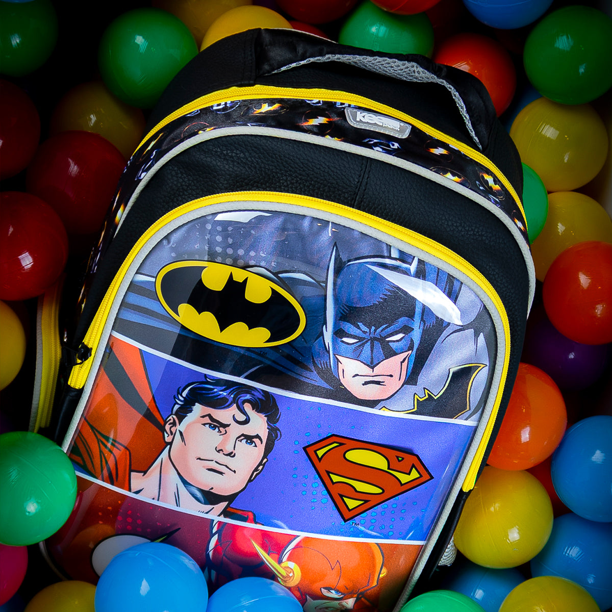 Set Mochila, Lonchera y Estuchera Escolar Justice League