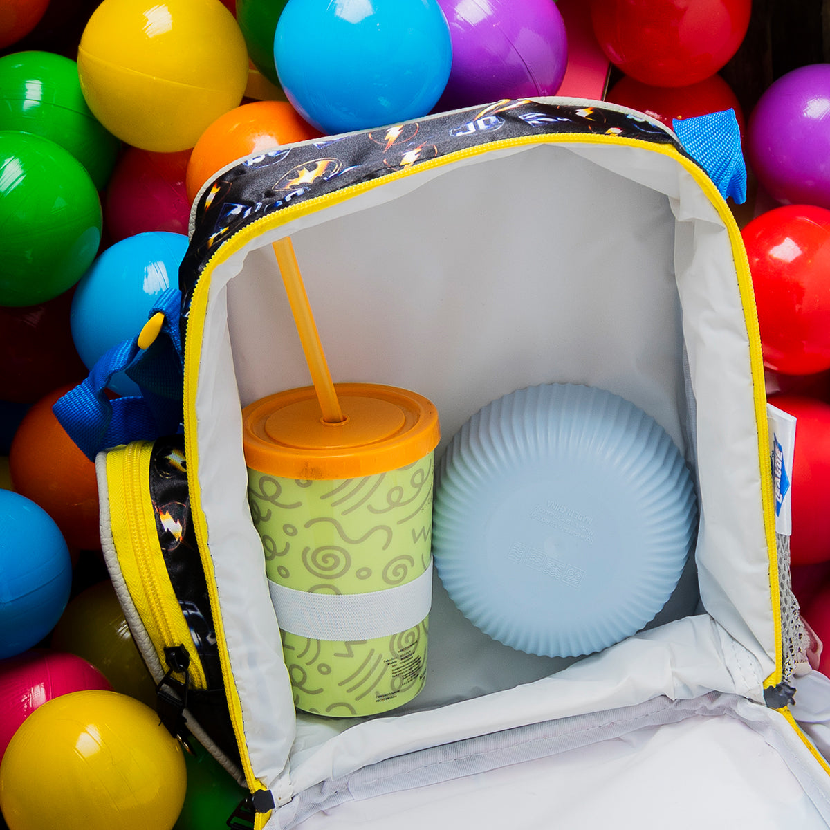 Set Mochila, Lonchera y Estuchera Escolar Justice League