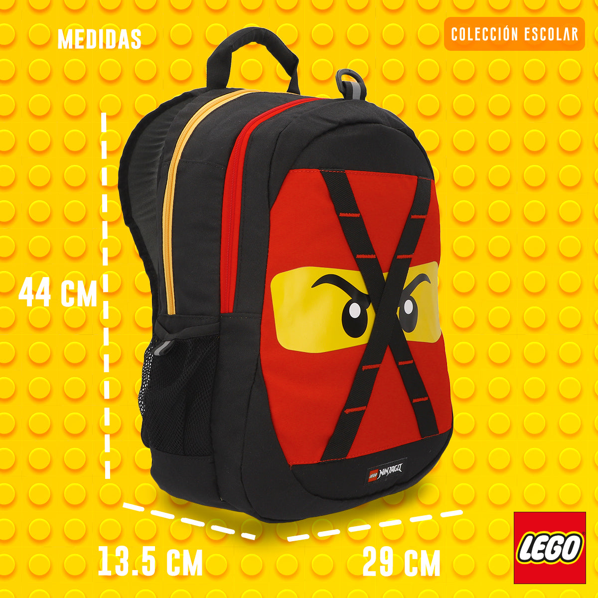Mochila Lego Ninjago Red