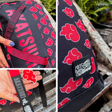 Mochila Akatsuki Nubes rojas