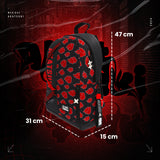 Mochila Akatsuki Nubes rojas