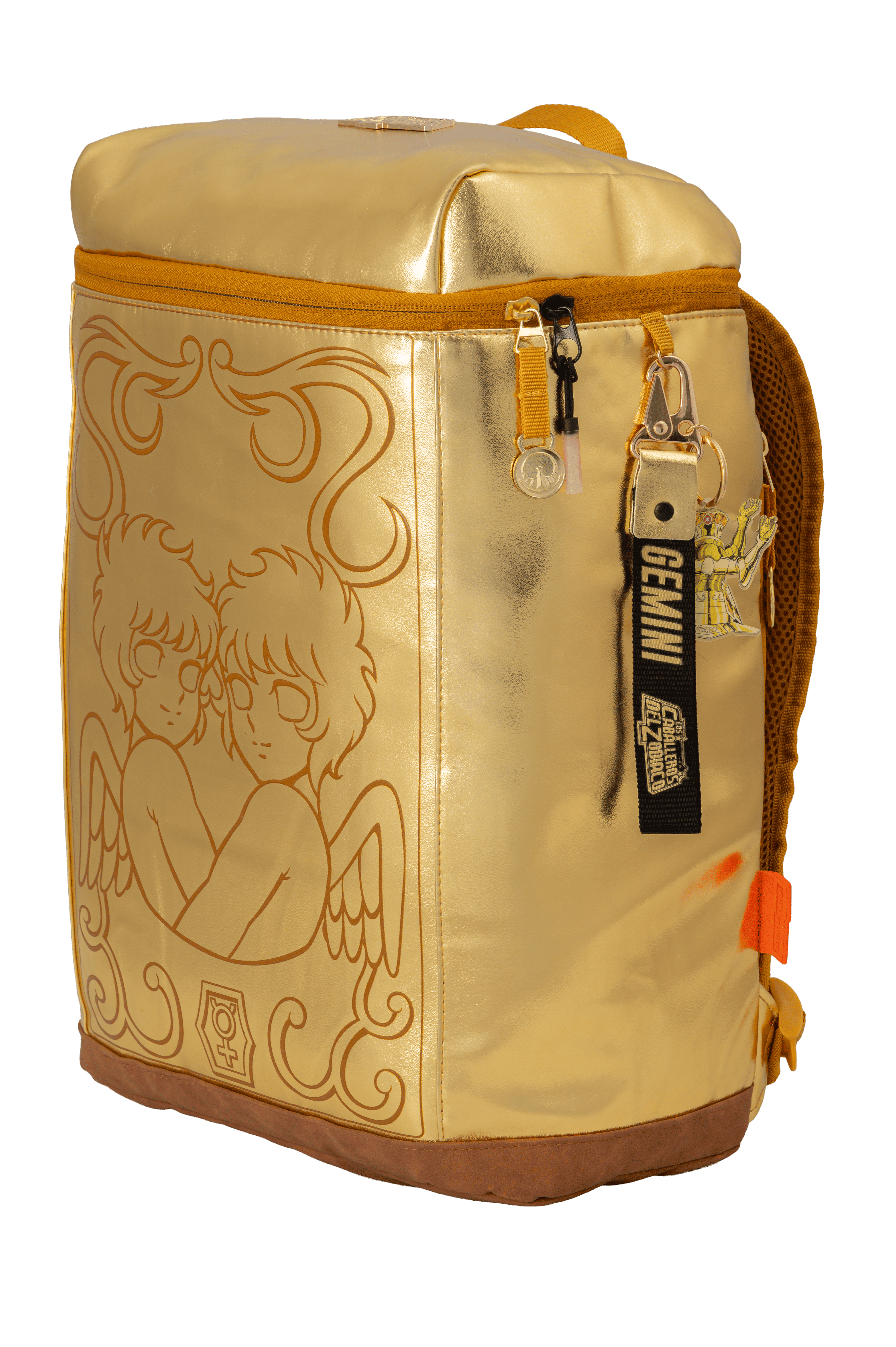 Mochila Armadura Dorada Caballeros del Zodiaco