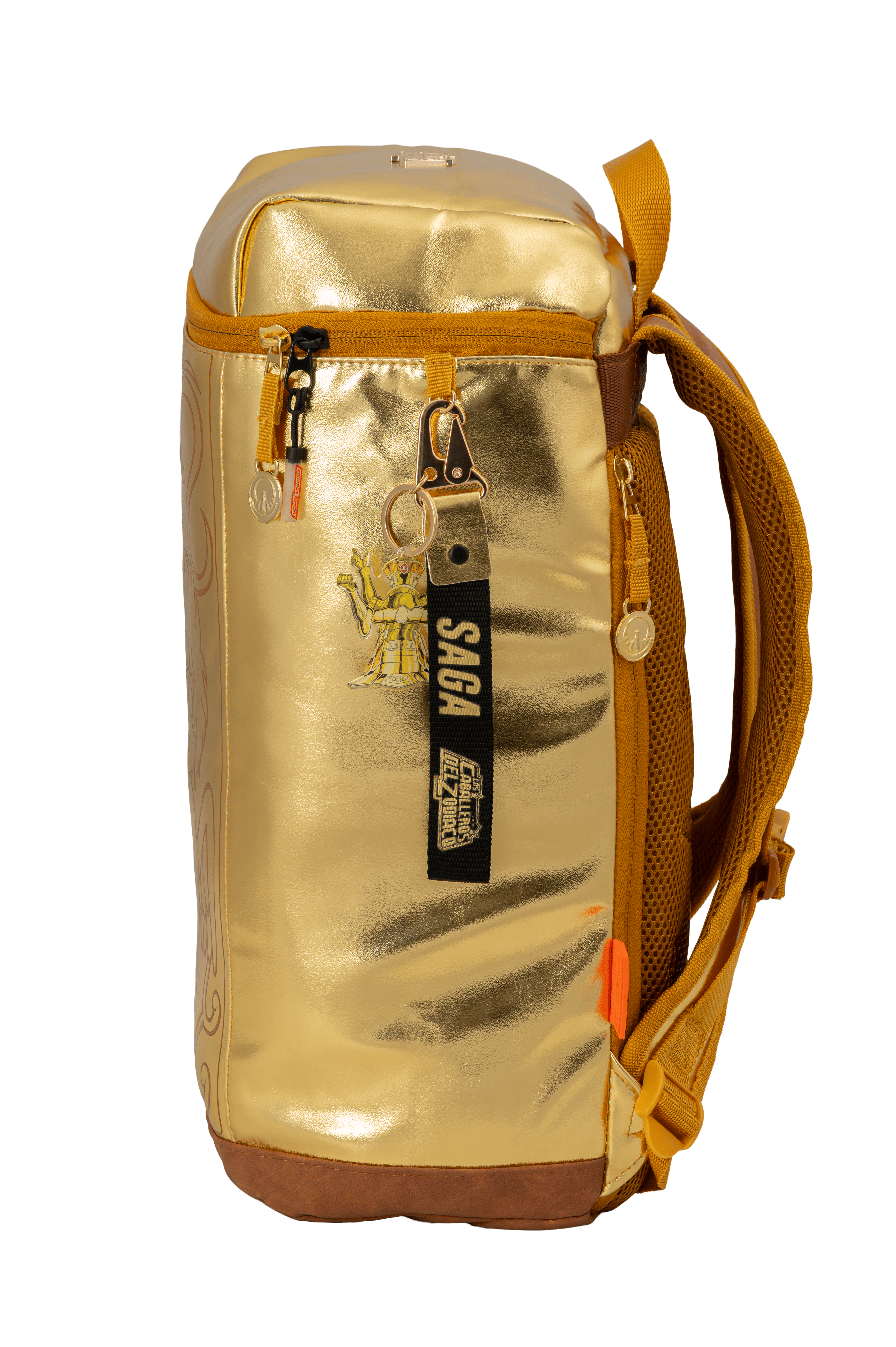 Mochila Armadura Dorada Caballeros del Zodiaco