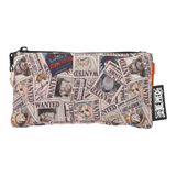 Mochila, Lonchera y Lapicera One Piece Carteles Se Busca