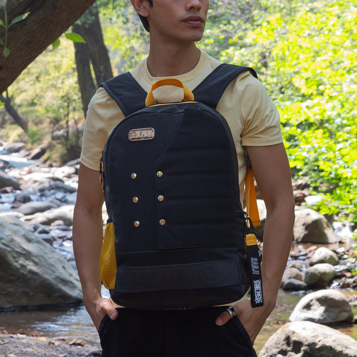 Mochila One Piece Sanji Black Leg