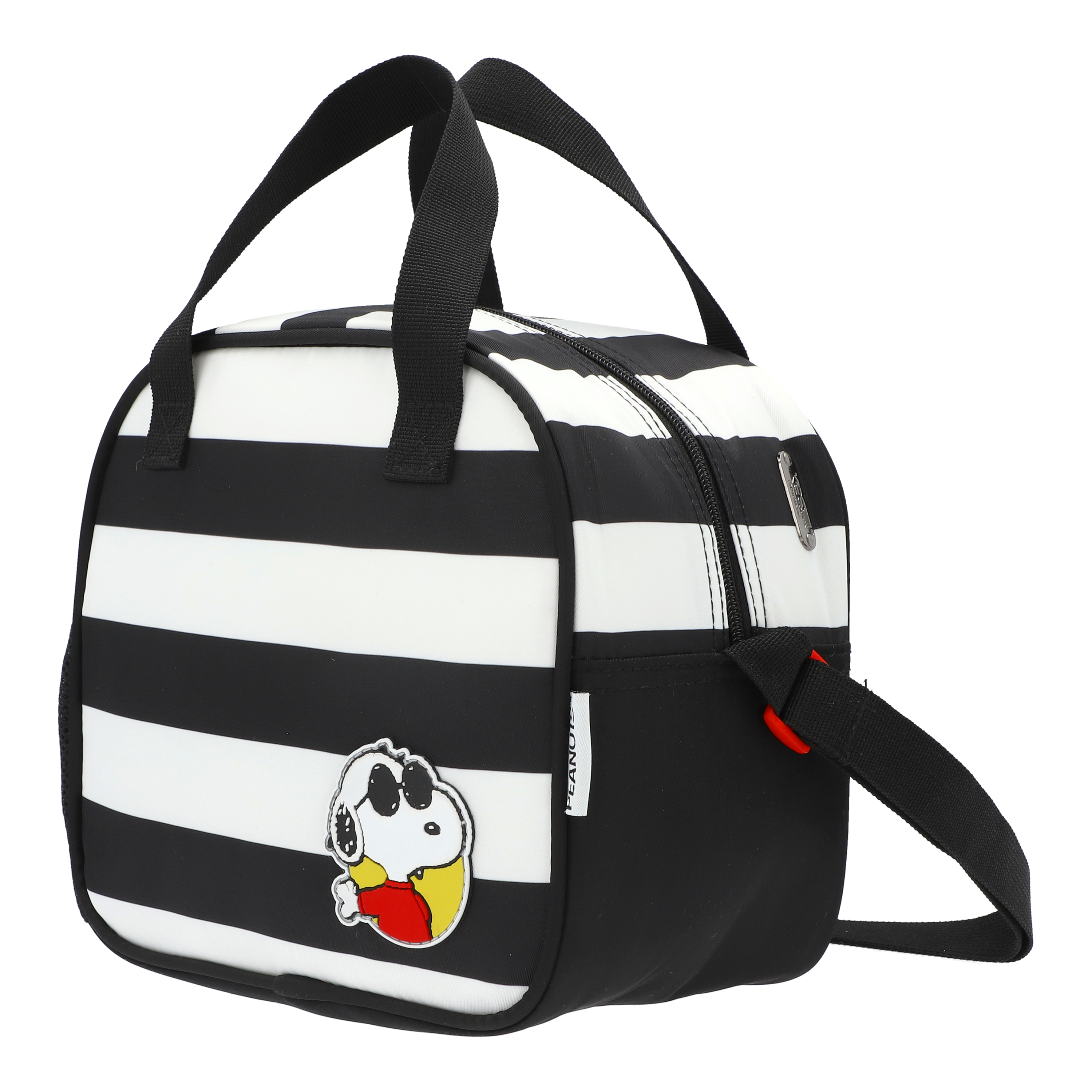 Lonchera Peanuts Snoopy Black and White