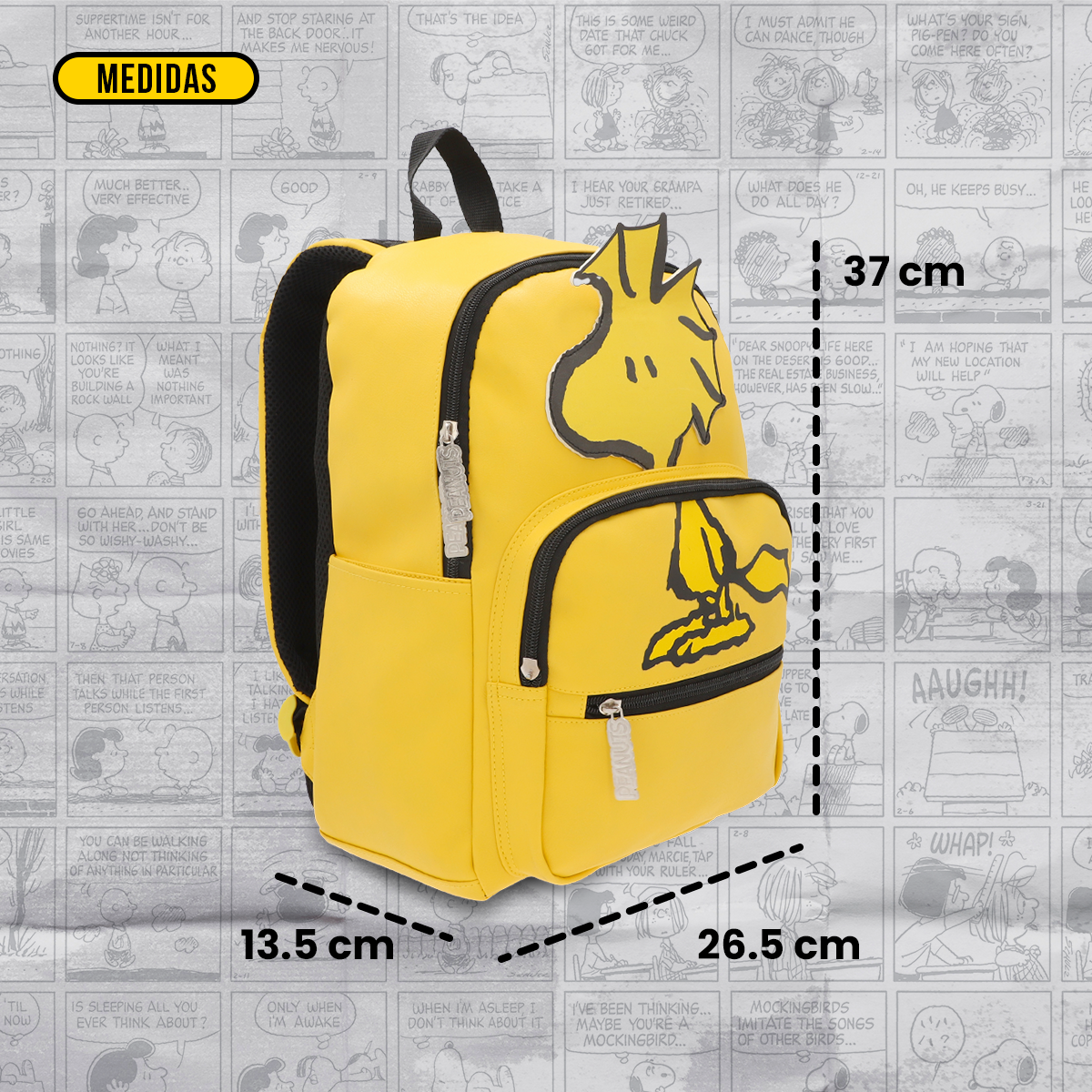 Mini Mochila Peanuts Woodstock